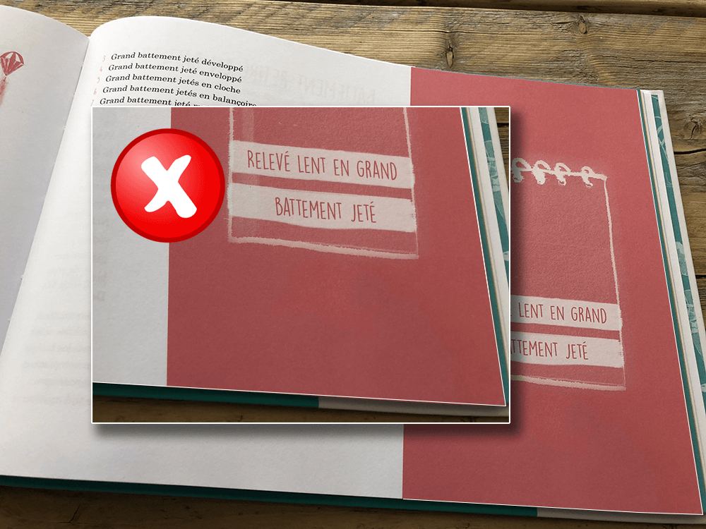 Afloop / Bleed foutief