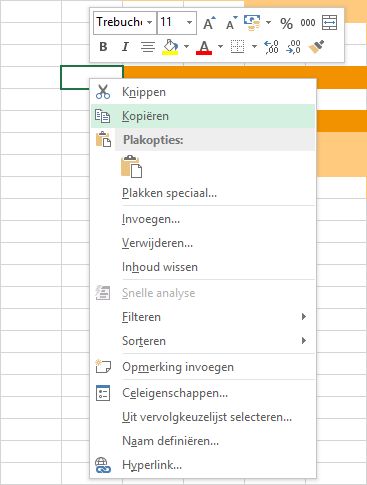 Velden leegmaken