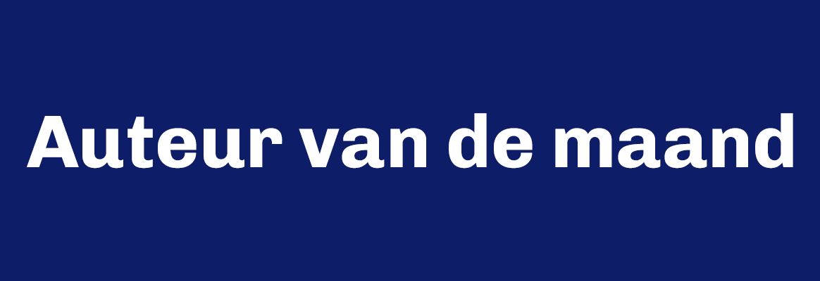 Auteur van de maand