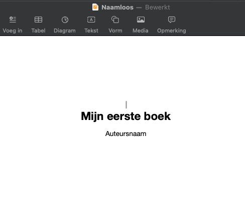 Marges instellen Apple Pages